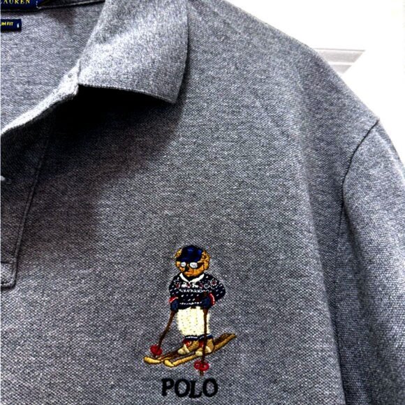 POLO BY RALPH LAUREN Gray Polo Shirt Size XXL - Picture 11 of 11